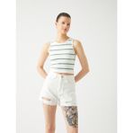 Koton Basic Crop Atlet Halter Yaka Fitilli - XS - Yeşil