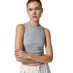 KOTON Basic Halter Yaka Atlet Ribanalı Pamuklu