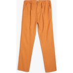 Koton Basic Pantolon Cepli Beli Bağlamalı Viskon Kumaş - 4 - 5 Yaş - Kahve