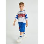 Koton Baskılı Beyaz Erkek Çocuk T-Shirt 5 - 6 Yaş Konforlu Tasarım ve Enerjik Desen