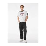 Koton Baskılı Harvard Lisanslı Beyaz Erkek T-Shirt 6SAM10035MK