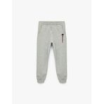 Koton Baskılı Şardonlu Jogger Eşofman Altı, Gri, 7-8 Yaş, Erkek Çocuk