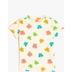 Koton Bej Kız Bebek T-Shirt 5SMG10018AK