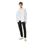 Koton Beli Bağcıklı Cep Detaylı Viskon Karışımlı Slim Fit Pantolon