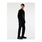 Koton Beli Bağcıklı Düğmeli Pike Kumaş Cep Detaylı Duble Paça Slim Fit Pantolon