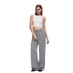Koton Beli Bağcıklı Viskon Düz Paça Pantolon