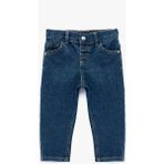 Koton Beli Lastikli Indigo Erkek Bebek Jean Pantolon 6SMB40010TD - İndigo - 24 - 36 Ay