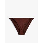 Koton Bikini Altı Yanları Saç Örgüsü İp Detaylı Astarlı Standart Bel