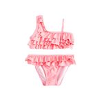 Koton Bikini Takımı Fırfırlı Tek Omuz İnce Askı Detaylı