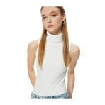 Koton Boğazlı Atlet Kolsuz Slim Fit