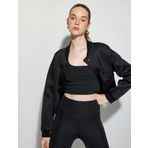 Koton Bomber Ceket Crop Kalın Modal Kumaş Düğmeli Cep Detaylı