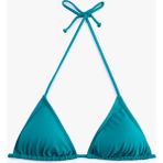 Koton Boyundan Bağlamalı Üçgen Bikini Üstü - 38 - Yeşil