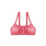 Koton Bralet Bikini Üstü Arkası Kopça Kapamalı Büzgü Detaylı Pedli