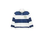 Koton Büyük beden sweatshirt, Ekru Çizgili, 4 Yaş