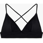 Koton Çapraz Askılı Dokulu Bralet Bikini Üstü - 34 - Siyah
