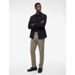 Koton Cepli Viskon Karışımlı Düğmeli Slim Fit Kumaş Pantolon - Kahve - 44