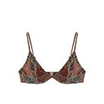 Koton Çiçek Desenli Balenli Bikini Üst