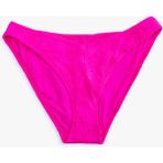 Koton Çiçek Dokulu Bikini Altı V Kesim - 40 - Pembe