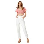 Koton Çiçekli Crop Bluz Büzgü Detaylı Kolları Volanlı
