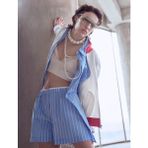 Koton Crop Atlet Kalın Askılı U Yaka Fitilli - XL - Beyaz