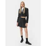 Koton Crop Blazer Ceket Kruvaze Düğmeli