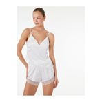 Koton Dantel Detaylı İnce Askılı Pijama Üstü