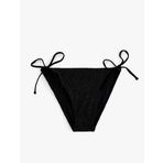 Koton Dokulu Yanları Bağlamalı İpli Bikini Altı