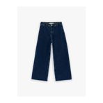 Koton Düğmeli Yüksek Bel Rahat Kesim Denim Pantolon - Culotte Jeans