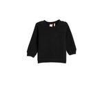 KOTON Erkek Bebek 4WMB10021TK Bisiklet Yaka Uzun Kollu Sweatshirt, Lacivert (720), 6/9 Ay