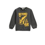Koton Erkek Çocuk Baskılı Uzun Kollu Sweatshirt