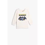 Koton Erkek Cocuk Batwheels Baskili Sweatshirt