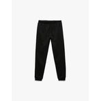 Koton Erkek Çocuk Pamuklu Beli Bağlamalı Şardonlu Basic Jogger Eşofman Altı, Siyah, 5-6 Yaş