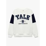 Koton Erkek Çocuk Sweatshirt, 4-5 Yıl, 6WKB10027TK, Beyaz, erkek-çocuk