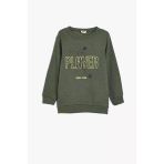 Koton Erkek Çocuk Sweatshirt Uzun Kollu Bisiklet Yaka Futbol Temalı Baskı Detaylı