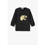 Koton Erkek Çocuk Sweatshirt Uzun Kollu Kaplan Baskılı