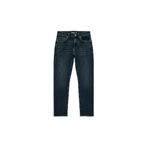 Koton Erkek Normal Bel Pamuklu Straight Fit Jean Pantolon Mark Jean, Koyu İndigo, 33/30