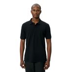 KOTON Erkek Polo Yaka Kısa Kollu Basic Tişört, Siyah (999), Xl