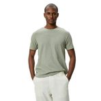 Koton Erkek Slim Fit Tişört Bisiklet Yaka Kısa Kollu Dokulu