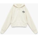 Koton Fermuarlı Kapşonlu Ekru Kız Çocuk Sweatshirt 6WKG10281AK - 5 - 6 Yaş