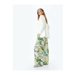 Koton Floral Desenli Cepli Geniş Paça Viskon Pantolon