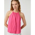 Koton Halter Yaka Atlet Bağlama Detaylı - 34 - Pembe