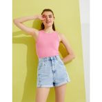 Koton Halter Yaka Atlet - Pembe - XL