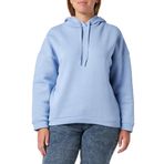 Koton Kadın Basic Sweatshirt Kapüşonlu Uzun Kollu, Mavi, XS