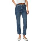 Koton Kadın İspanyol Paça Kot Pantolon Dar Kesim Yüksek Bel Victoria Jean, İndigo (MID), 25W / 32L
