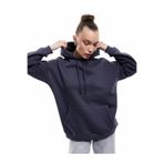 Koton Kadın Kapüşonlu Sweatshirt, Üç İplik Şardonlu, Kanguru Cepli, Gri, XS