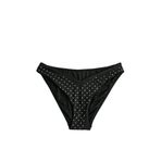 Koton Kadın Normal Bel Desenli Bikini Altı, Siyah (999), 34