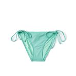 Koton Kadın Normal Bel Kumaş Detaylı Biyeli Bikini Altı, Fıstık Yeşili, 34