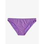 Koton Kadın Normal Bel Kumaş Detaylı Biyeli Bikini Altı, Mor, 42/44