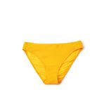 Koton Kadın Normal Bel Kumaş Detaylı Biyeli Bikini Altı, Turuncu, 34