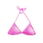 Koton Kadın Straplez Yaka Biyeli Bikini Üstü, Pembe, 38/40